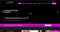 Desktop Screenshot of anadance.ro